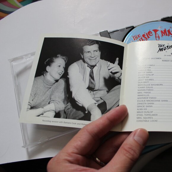3/$55❤️THE MUSIC MAN 1957 Original Broadway Cast Classics CD Robert Preston - Picture 7 of 11